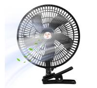 Car Vent Fan - USB Powered Cooling System, Three Speed Control Modes, Rotatable Airflow Head, Hook Bracket Clip Mount, Five Volt Input | Vehicle Interior Air Circulation SUV Truck Van RV Travel