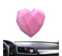 Car Vent Fan, Vent Clips, Air Freshener | Lion Heart Fragrance Oil Diffuser | Long Lasting Stone Diffuser, Cute Odor Elimination Decoration,