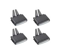 Car Vent Grille Compatible With VW For GolF For MK5 2004 2005 2006 2007 2008 2009 Car Front Dash A/C Air Vent Outlet Adjust Clip(4pcs Front)