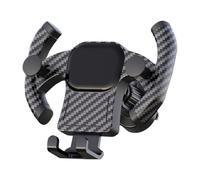Car Vent Phone Holder - Adjustable Steering Wheel-Shaped Mount For Smartphones | Air Vent Cell Phone Stand For Car, Truck, SUV, RV, Pickup | Secure Auto Clip-On Bracket For Hands-Free Naviga