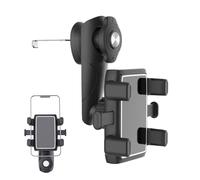 Car Vent Phone Mount - Air Vent Holder, 360° Rotation Tool for Navigating, Shock Absorbing Tool, Mobile Stability Kit with Silicone-Padded Base, Hands-Free Driving Tools for Communication Safety