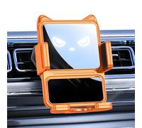 Car Vent Phone Mount Fast Wireless Charger | Car Air Vent Cell Phone Mount for Folding Screen Truck Auto Vehicle Pickup Sedan Automotive SUV Daily Travel Delivery