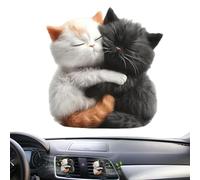 Car Ventilation Fragrance Dispenser, Flat Acrylic Clip with Design, Cat Design Fragrance Dispenser for Home, Women's Fragrance, Travel, Work Communication Vehicle