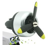 Car Ventilation Grille Fragrance Diffuser Clip - Vehicle Odour Neutraliser Rotating Propeller Diffuser Long Lasting Fragrance Decoration for Car Van Truck