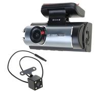 Car Video Camera Full Coverage Dashcam With 2 Lens 1080P Night Video 300W 3.16inch Screen Dashboard Front And Rear