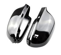 Car View Mirror Cover For A3 8P For A4 B8.5 For A5 S5 RS4 RS5 2011-2015 2PCS Carbon Pattern Car Side Rearview Mirror Cover Caps Rear View Cap Cove