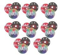 Car Vinyl Air Freshener Record Player Shape PE Refill Pads | Solid Fragrance Replacement, Tool-free Fit for Vents, Commuting and Road Trips, Stylish Record-style Decor