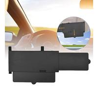 Car Visor Extender Anti-Glare for BMW X1 E84 F48 F49 U11 / X2 F39 / X3 E83 F25 G01 /X4 F26 G02, Protects From UV Rays with Side Sunshade