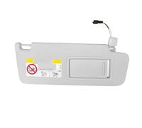 Car Visor Extender Sun Blocker 5GG857551 5GG857552 5GG 857 551 For VW For Golf 7 For MK7 2013-2021 Black Grey Front Sun Visor Panel With Makeup Mirror(Grey Passenger Side)