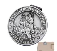 Car Visor Fasteners | Automotive Interior Decoration With Inspirational Message | Zinc Visor Clip For Couple - For Trailer Truck Sedan Van Father Boyfriend Grandpa Uncle Neighbor A