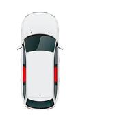 Car Visor For VW For Passat B6 Sedan 2005-2010 Curtain Mesh Front Windshield Frame Curtain Car Window Sunshade(2PCS REAR)