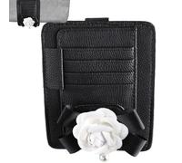 Car Visor Organizer, Sunglasses Hanger, Ticket Card Pocket, Portable Auto Visor Storage, Sunglass Holder, Car Visor Organizer, SUV Visor Organizer, Truck Visor Organizer, Car Accessories, white,