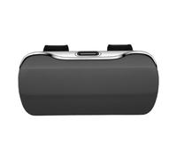 Car Visor Sunglasses Holder - Magnetic Clip Organizer for Eyeglasses Cards | PU Leather Visor Mount with Soft Lining, Scratch Protection and Easy Access for Driving 7.28x3.19x2.56 in