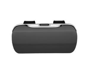 Car Visor Sunglasses Holder - Magnetic Clip Organizer for Eyeglasses Cards | PU Leather Visor Mount with Soft Lining, Scratch Protection and Easy Access for Driving 7.28x3.19x2.56 in