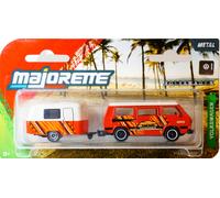 Car Volkswagen T3 + Eriba Puck Camper Model Toy Diecast 1:64 Scale Majorette