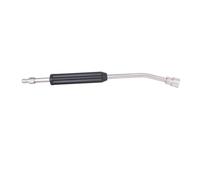 Car Wash Accessories Stainless Steel 1/4 Quick Connector High Pressure Water Gun Self-Locking Extension Rod Nozzle Extension Rod(Black 41cm)