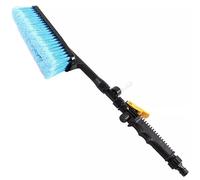 Car Wash Brush Hose Adapter Water Spray Nozzle with Foam Bottle Car Body Cleaner