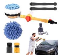 Car Wash Brush, Long Vehicle Cleaning Brush, Rotating Extendable Duster for Vehicle Care, Removal of Dirt and Dust Car Truck