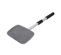 Car Wash Brush with Telescopic Handle Set - Long Handle Washing Tool for House Siding for windows - Rotating Head Design for Safe Cleaning - 26-45cm Grey