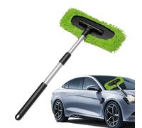 Car Wash Brush With Water Flow, Long Handle, Car Window Cleaner Tool, Windshield Cleaning Tools, Extendable And Telescopic Handle, Cleaning Brush