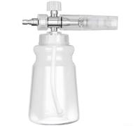 Car Wash Foam 1L Tank Wide Fan Spray Pattern Car Wash Foam 1L | Fits for karcher for k2- for k7, adjustable for dial, thick foam mix, 1L capacity, quick connect interface