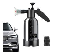 Car Wash Foam Pump - 2L High Pressure Water Bottle, Adjustable Spray Nozzle, Manual Sprayer, Multipurpose Cleaning Container | Outdoor Garden Watering Can