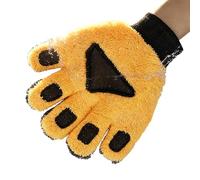 Car Wash Mitt - Scratch Free Wash Glove | Bear-paw Coral Fleece Five-finger Mitts Cleaning Tool | Bear-Paw Coral Fleece Mitts For Men Women Car Truck SUV Automotive Vehicle Exterior Home Kitchen