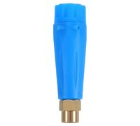 Car Wash Nozzle Replacement Blue Plastic Metal Foam Sprayer Head
