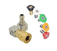 Car Wash Rotating Nozzle 360° Spin for Vehicles(6PCS)