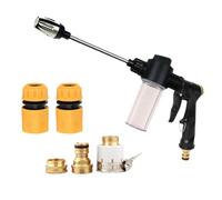 Car Wash Soap Sprayer, Adjustable High Pressure Nozzle, Automotive Cleaning Tool, Motorcycle Truck RV Windshield Washer, Garden Water Sprayer for Home Plants, SC