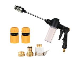 Car Wash Soap Sprayer, Adjustable High Pressure Nozzle, Automotive Cleaning Tool, Motorcycle Truck RV Windshield Washer, Garden Water Sprayer for Home Plants, SC
