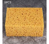 Car Wash Sponge, Car Sponge Pad Car Sponge Square Shape Handheld Nonslip Sponge Washing Cleaner Tool for Car Auto Motorcycle (Selling Five)