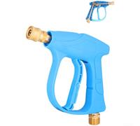 Car Wash Valve Core with M22 14 Brass Threading and Quick Connect Interface, Designed to Perform Under High Pressure Cleaning Conditions (Copper Copper)