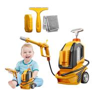 Car Washing Machine - Children's Car Water Pressure Washing Machine with Manual | Remote Control Cars for Children, Cleaning Rear