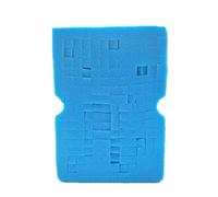 Car Washing Sponge - Multifunctional Foam Brush, Red Blue Double Color, Reliable Vehicle Washer, Surfaces Dirt Eraser | Automotive Cleaning Sponges With Gentle Grip For SUV Trailer Camper Boat Fleet U