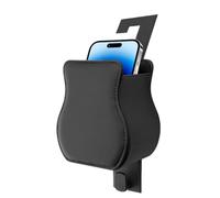 Car Water Bottle Holder | Car Seat Cup Holder Backseat Storage - Leather Box with Storage Hook for Auto Truck SUV Sedan RV Water Bottle Phone Keys Purse Umbrella Bag