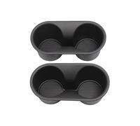 Car Water Cup Holder Compatible With Hyundai For Palisade 2026 Only For 7seat Car 3rd Row Cup Holder Inserts Anti Slip Shock Absorbing Storage Tray Tidying