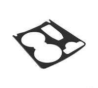 Car Water Cup Holder Frame Cover Real Carbon Fiber Trim for Benz For W204 C Class Model 2010 to 2014