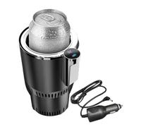 Car Water Kettle, Car Boiler, Personal Thermoelectric Cooling Cup, 2 in 1 Coffee Warmer and Car Water Boiler, Non-Slip Car Cup Expander, Portable Electric Water Bottle for Road Driving
