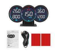 Car Water Oil Temp Alarm Overspeed Diagnotstic Speed Meter Speedometer Odometer G17 For All Car HUD GPS Head Up Display