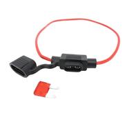 Car Waterproof 5/10/20/30A small size Fuse Holder Socket 12/14/16/18awg Adapter for auto Motorcycle motorbike B4(2A,12awg small,4pcs)