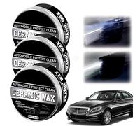 Car Wax, 2025 New Ceramic Coating Wax, Offers Incredible Shine and Protection, Extreme Water Beading Action, Enhancing Your Car's Finish (3pcs)