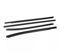 Car Weather Stripping Compatible with for Ranger 4 Doors 2012 2013 2014 2015 2016 2017 2018 2019 2020 4pcs Car Window Glass Seal Moulding Trim