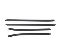 Car Weather Stripping Compatible with Toyota for Hilux SR5 for VIGO MK6 Pickup 2005-2015 4PCS Car Window Weatherstrip Seal Belt Moulding Trims 68161 0K010