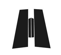 Car Weather Stripping For CLS Class W218 2012 2013 2014 2015 2016 B/C Pillar Stickers - PC Window Decorative Trim For Middle Pillar