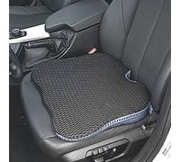 Car Wedge Seat Cushion, Car Seat Cushions for Driving, Memory Foam Car Seat Pad, Lumbar Support Cushion for Car Driver Seat Office Chair Wheelchairs, Tailbone Pain Relief Memory Foam Seat Cushion