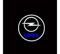 Car Welcome Light 2Pcs Door Projector Lights For Opel Astra K Corsa F Combo E CT,LED HD Logo Induction Decorative Lamp Puddle Shadow Lamp,A