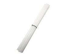car Welding Machine 20cm Plastic Welding Rod Set ABS/PP/PVC/PE Weld Sticks for 5X2mm Car Bumper Repair Soldering Accessories(PP White,50pcs)