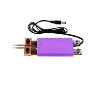 car Welding Machine Spot Welding Pen Integrated Spot Welder Hand-held with Automatic Trigger for 18650 Battery Trigger Weld(Purple)