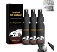 Car Wheel Anti-Slip Spray,Professional Wheel And Tire Cleaner,Winter Car Tire Antifreeze,Wheel Anti Slip Spray Car Hub Cleaning,Car Wheel Anti Slip Spray For ICY Roads(3pcs)